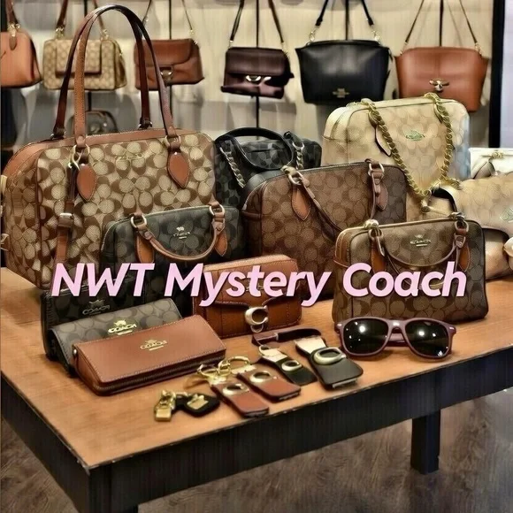 NWT Coach Mystery Bundle Retail Value of $190 - Picture 1 of 17